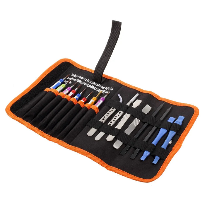16-In-1 Screwdriver Pry Bar Mobile Phone Repair Tool Kit for iPhone Huawei Etc (SW-1090-6) - 2