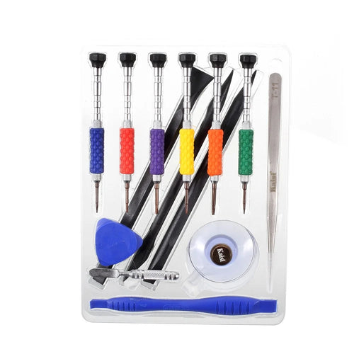 KAISI kt3601 14-in-1 Precision Mobile Phone Repair Screwdriver Tool Set With Spudger Tool for iPhone 7 - 1