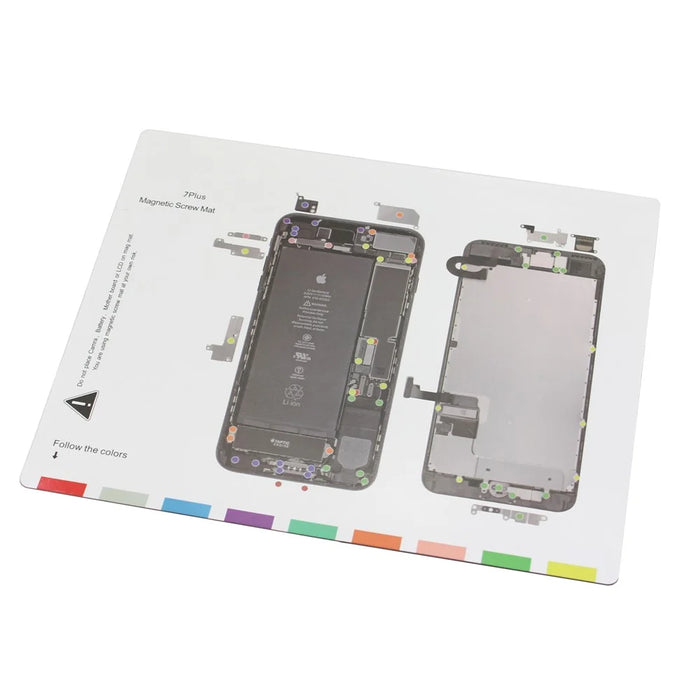 For iPhone 7 Plus 5.5 Professional Magnetic Screw Mat Chart Repairing Tool - 2