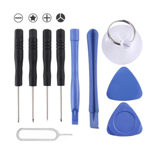 10-in-1 Screwdriver Crowbar Repair Opening Tool Set for iPhone 7 4.7 inch - 1
