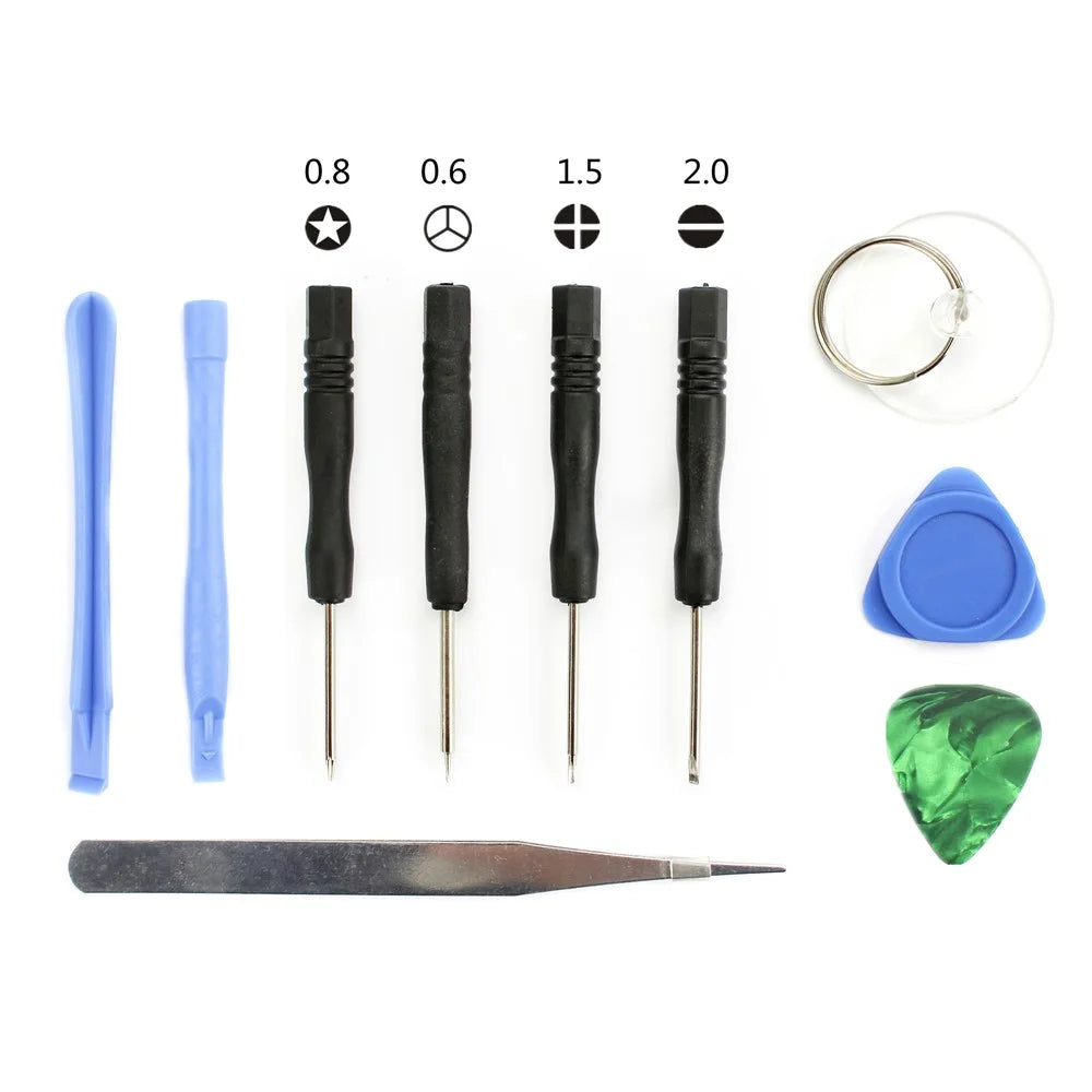 10-in-1 Screwdriver Crowbars Disassemble Repair Opening Tool Kit for iPhone 7 4.7 inch - 1