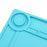 S-140 Silicone Heat Insulation Repair Platform Mat with Magnetic Screw Section - Blue - 6