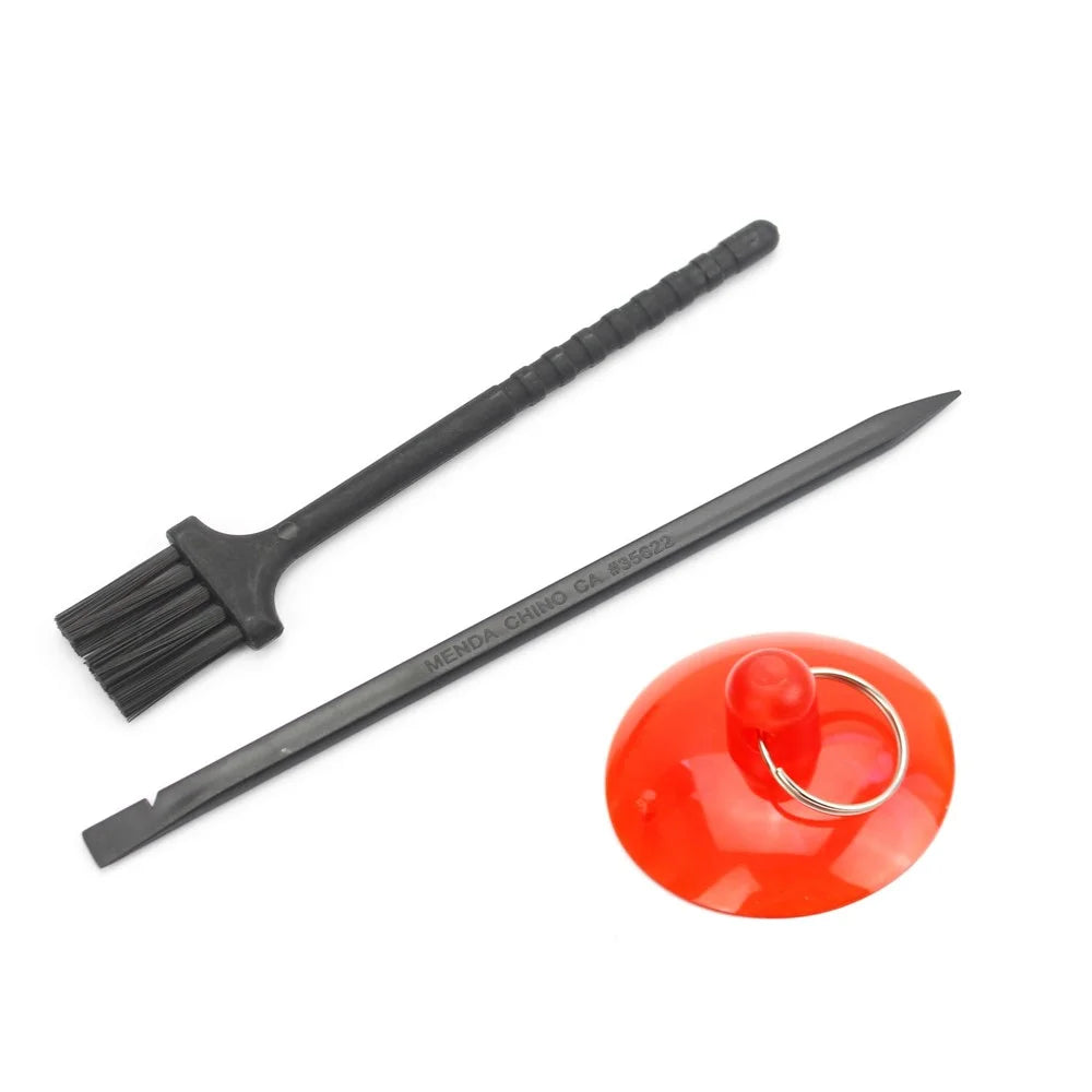 JF-872 5-in-1 Magnetic Screw Mat + Screwdriver Pry Disassemble Repair Tool Kit for iPhone Samsung Sony - 2