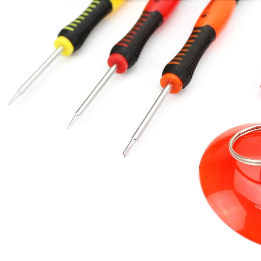 JF-876 7-in-1 Screwdriver Pry Tool Disassemble Opening Repair Kit for iPhone Samsung - 3
