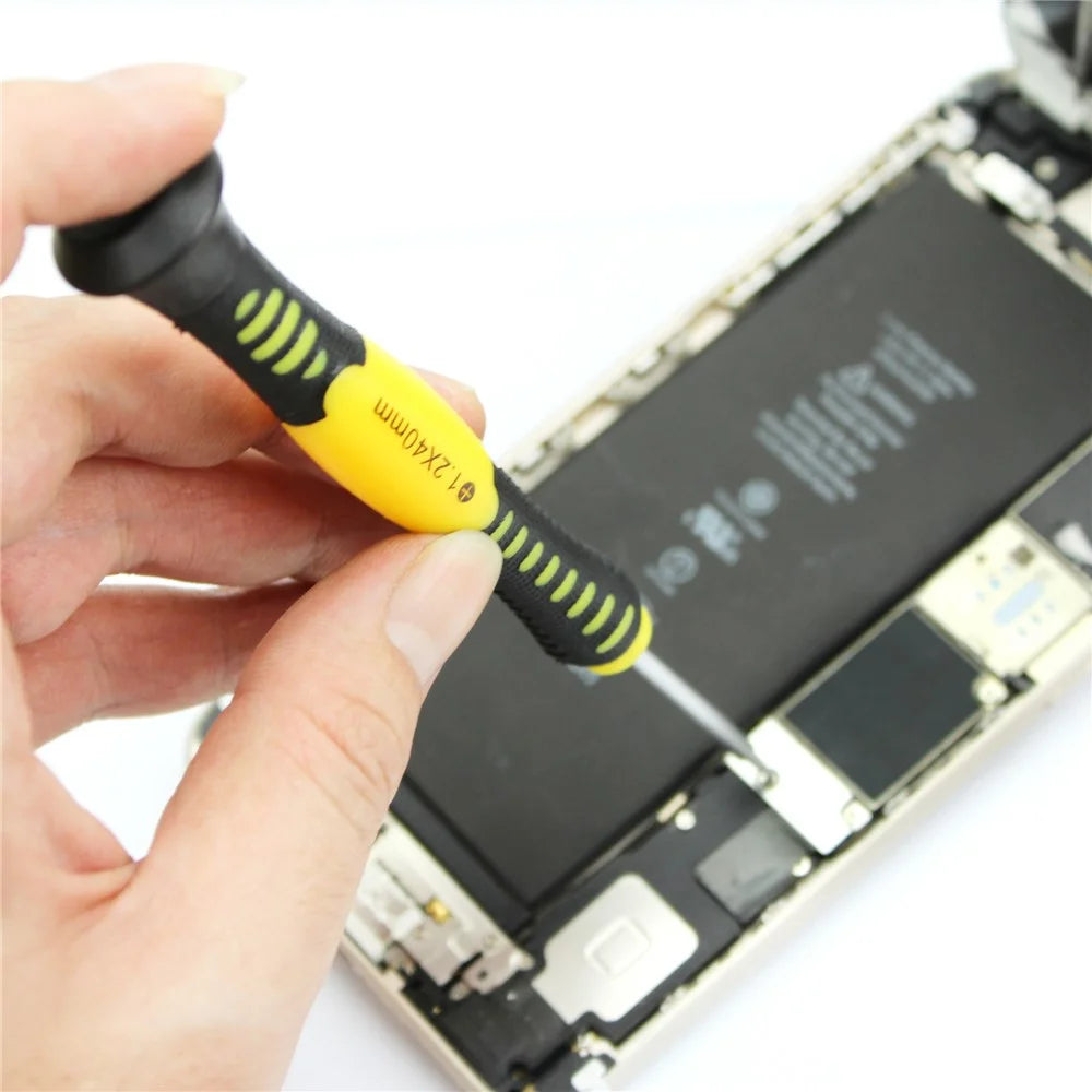JF-876 7-in-1 Screwdriver Pry Tool Disassemble Opening Repair Kit for iPhone Samsung - 7