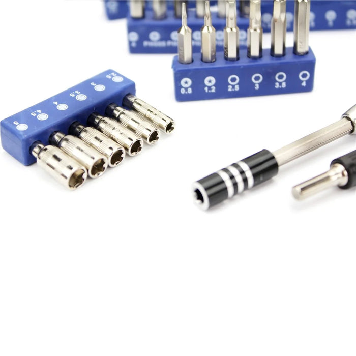 58-in-1 Multiple Bits Precision Screwdriver Disassembly Tool Set for iPhone Samsung Etc. - 4