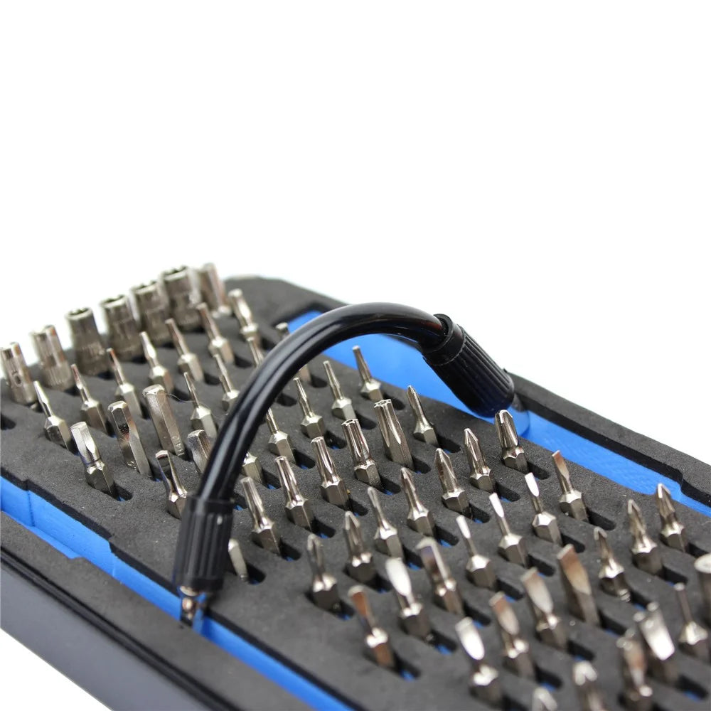 66-in-1 64 Bits Precision Screwdriver Repairing Disassembly Tool Set for iPhone Samsung Etc. - 3