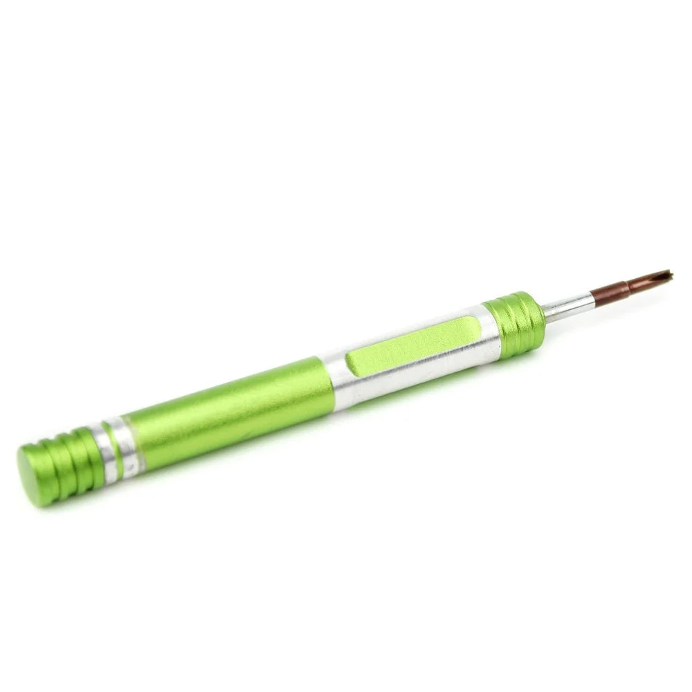 608 Aluminum Alloy Philips 2.5 Screwdriver Tool for iPhone 4/4s/5/5s/SE/6/6 Plus Repair - Green - 3