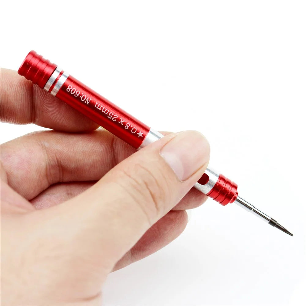 Non-slip Handle Professional 0.8x25mm Pentagon Screwdriver Repair Tool - 6
