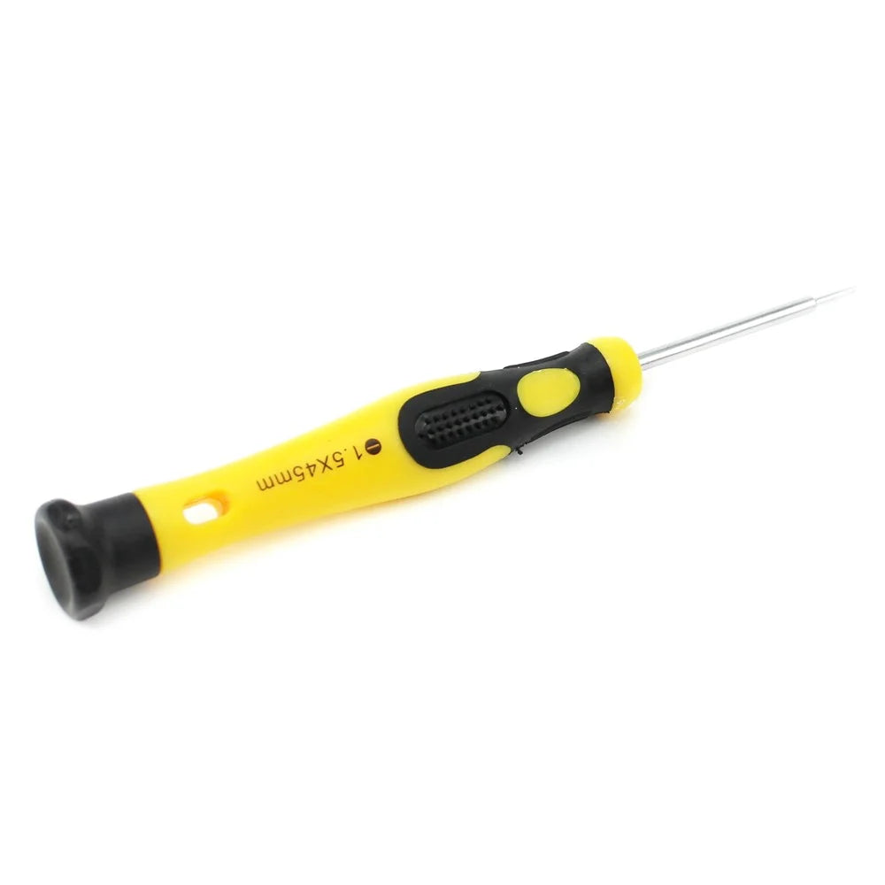 JF-611 Professional 1.5x45mm Slotted Screwdriver Repair Tool Non-slip Handle - 1