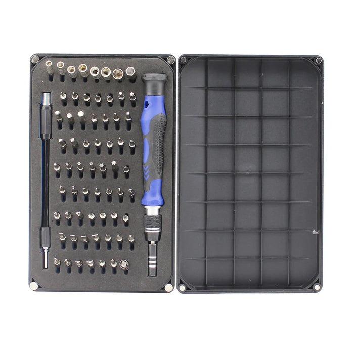 66-in-1 64 Bits Precision Screwdriver Tool Set JF-64B for iPhone Samsung Repairing Disassembly - 1