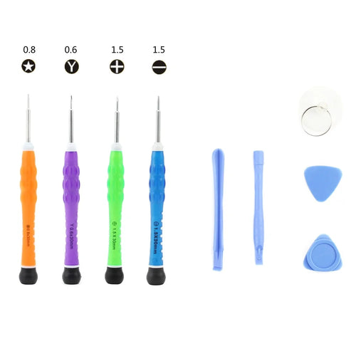 JF-611 Professional 9-in-1 Screwdriver Pry Disassemble Repair Tool Set - 1