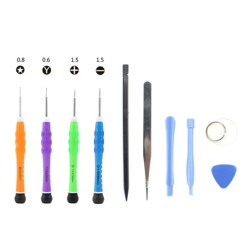 Professional 10-in-1 Screwdriver Pry Disassemble Opening Repair Tool Kit - 1