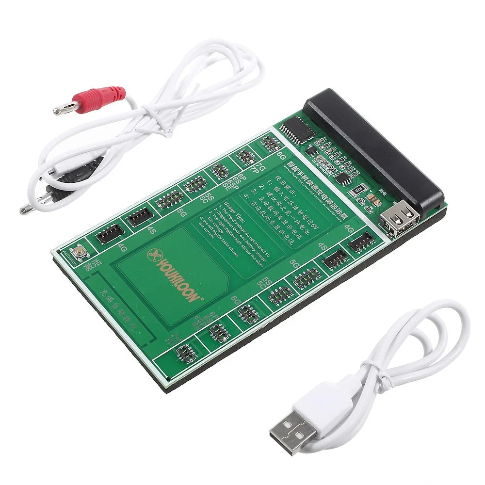 YOUKILOON 901 Fast Battery Charger Circuit Board Activation Tester for iPhone 7/7 Plus/6s/6s Plus etc. - 2