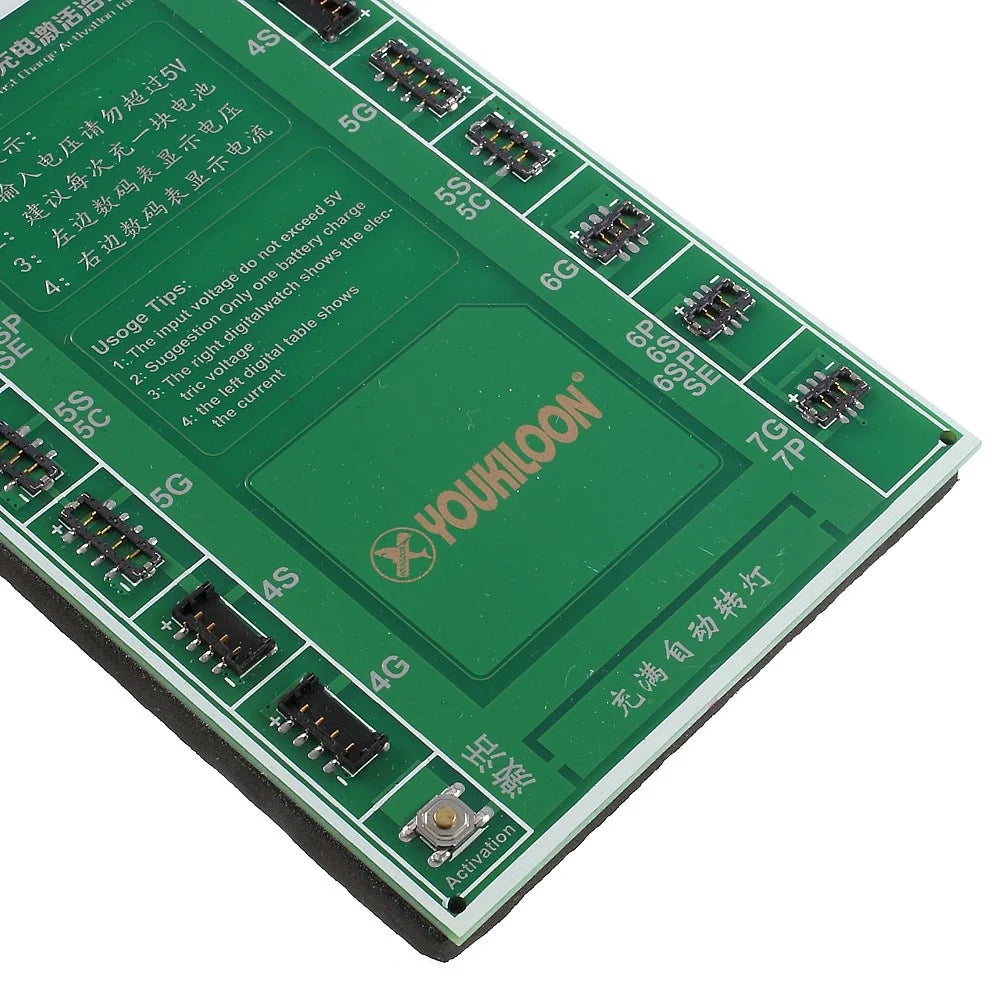 YOUKILOON 901 Fast Battery Charger Circuit Board Activation Tester for iPhone 7/7 Plus/6s/6s Plus etc. - 4