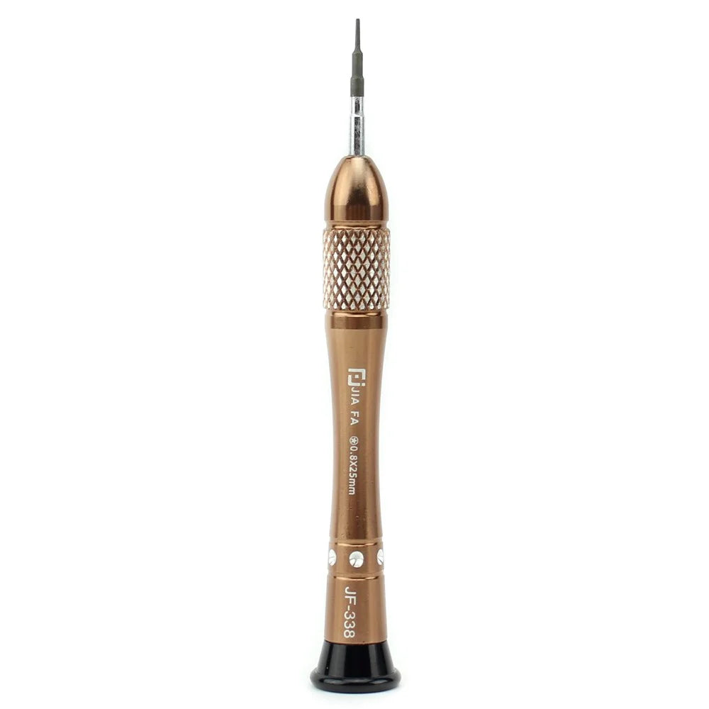 Professional 0.8x25mm Pentalobe Screwdriver Non-slip Handle Repair Tool - Rose Gold Color - 1