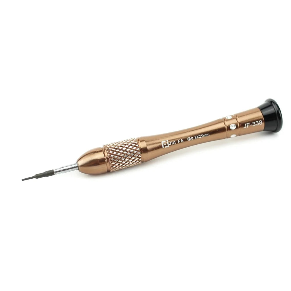 Professional 0.8x25mm Pentalobe Screwdriver Non-slip Handle Repair Tool - Rose Gold Color - 3