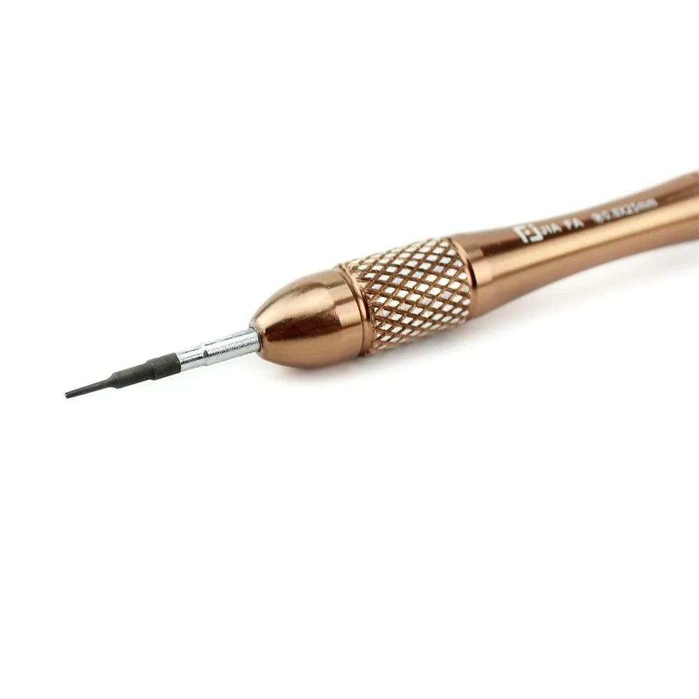 Professional 0.8x25mm Pentalobe Screwdriver Non-slip Handle Repair Tool - Rose Gold Color - 4