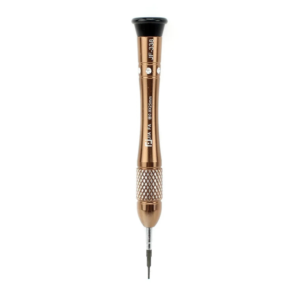 Professional 0.8x25mm Pentalobe Screwdriver Non-slip Handle Repair Tool - Rose Gold Color - 6