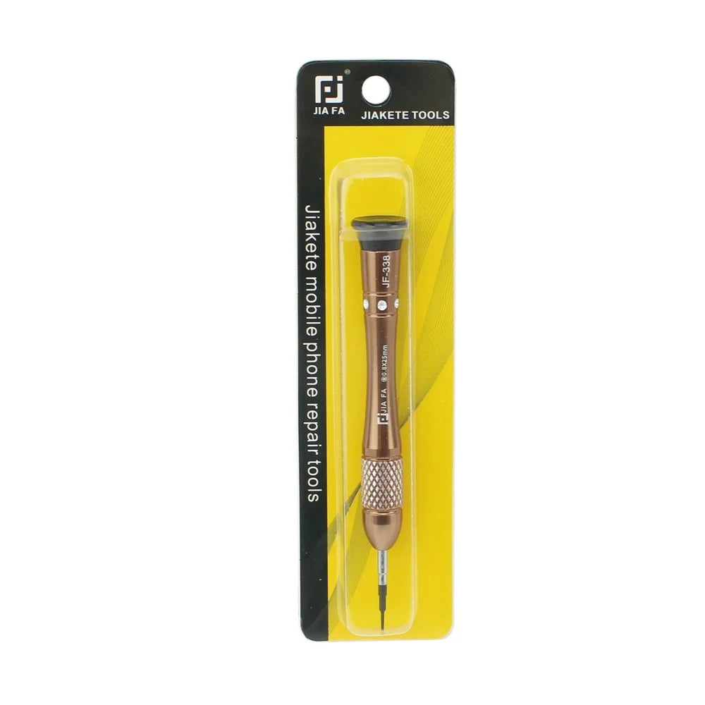 Professional 0.8x25mm Pentalobe Screwdriver Non-slip Handle Repair Tool - Rose Gold Color - 7