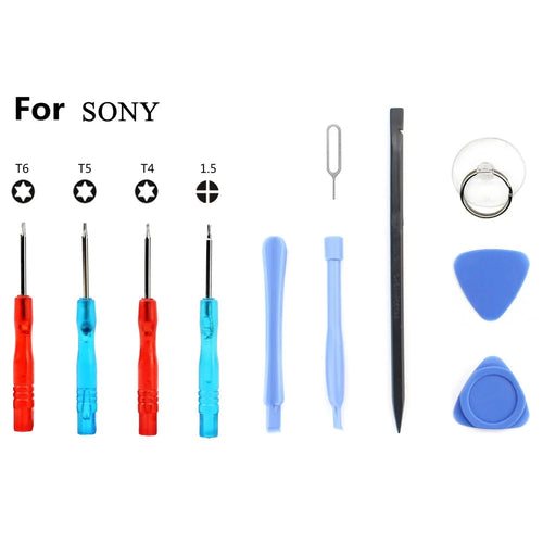 JF-8114 Professional 11-in-1 Screwdriver Pry Disassemble Opening Repair Tool Kit for Sony Smartphone and Tablet - 1