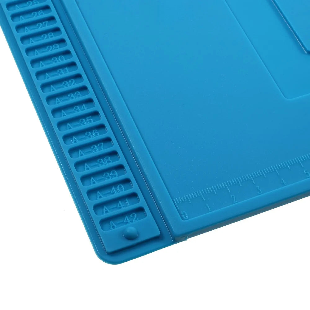 Professional Soldering Station Mat Magnetic Heat Insulation Silicone Pad Maintenance Platform for Phone Repair - 4