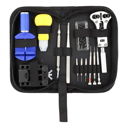 Professional 13Pcs / Set Watch Disassembly Tool Wrist Watch Repair Kit with Storage Bag - 1