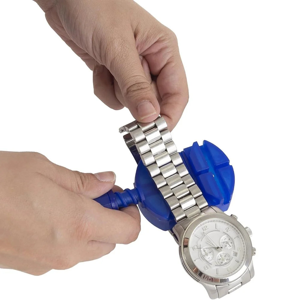 Professional 13Pcs / Set Watch Disassembly Tool Wrist Watch Repair Kit with Storage Bag - 2