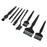 8PCS/Set ESD Safe Anti Static Brush Set Detailing Cleaning Tool for Mobile Phone Tablet Repair Work - 1