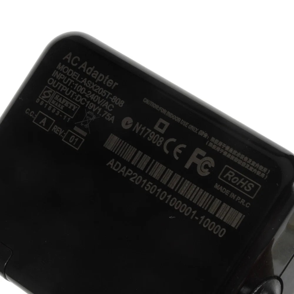 For ASUS Eeebook X205T X205TA Charger 19V 1.75A AC Adpater - EU Plug - 5