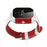 FA23 Two Way Voice Calling Touch Screen Waterproof Anti-Lost Smart GPS Watch for Kids - White/Red - 4
