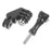 90 Degree Converting Elbow Mount + Thumb Screw for GoPro Hero 4/3+/3/2/1/4 Session/sj4000/sj5000/sj6000/xiaomi yi - 3