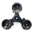 Triple Suction Cup Mount for GoPro Series Cameras with Ball Head Tripod 1/4" Mount - 4