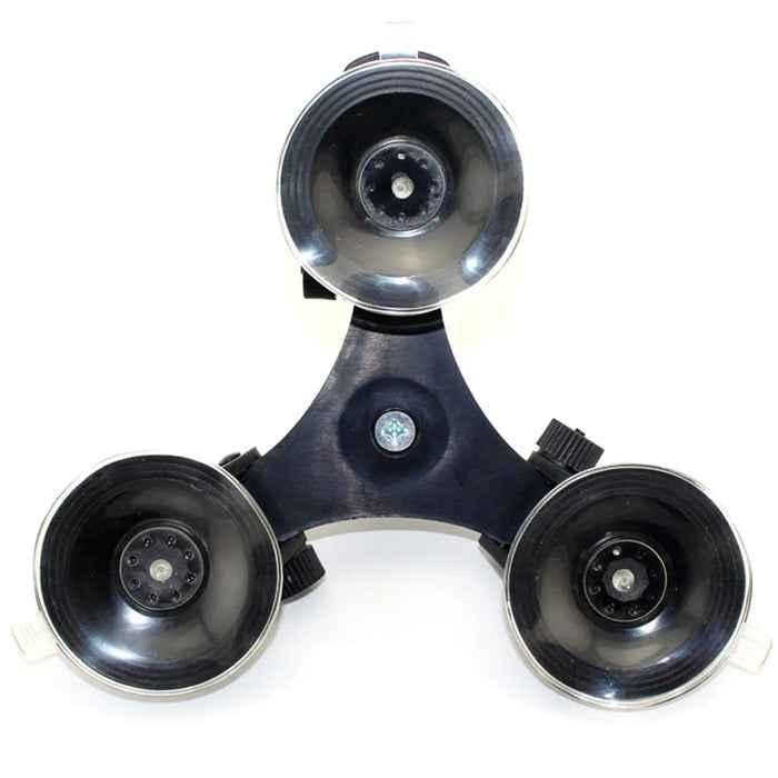 Triple Suction Cup Mount for GoPro Series Cameras with Ball Head Tripod 1/4" Mount - 4