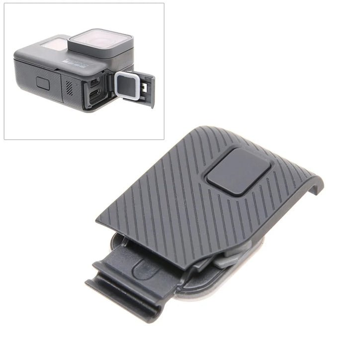 AT753 Protective Side Door Dustproof Cover Replacement for GoPro Hero 5/6 - 1