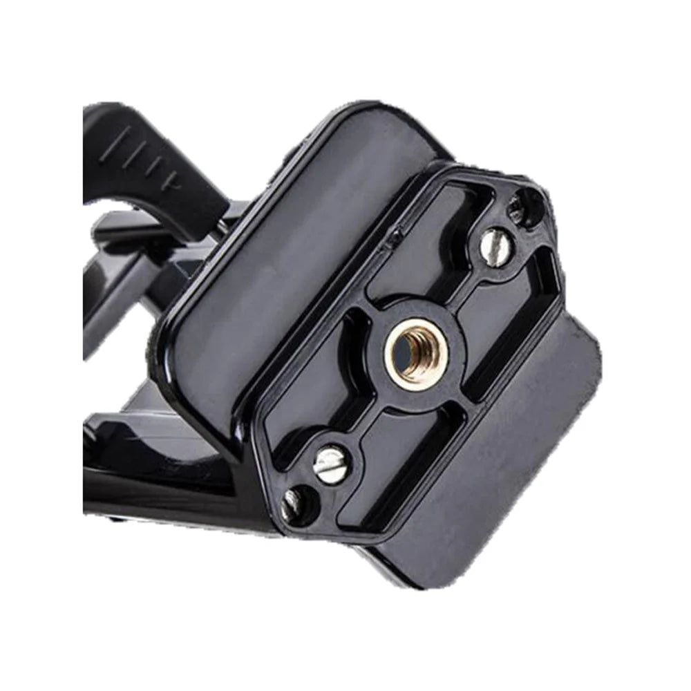 AT779 Universal Cell Phone Tablet Tripod Mount Vertical Bracket Holder Adapter Clamp with 1/4 Screw Hole - 5