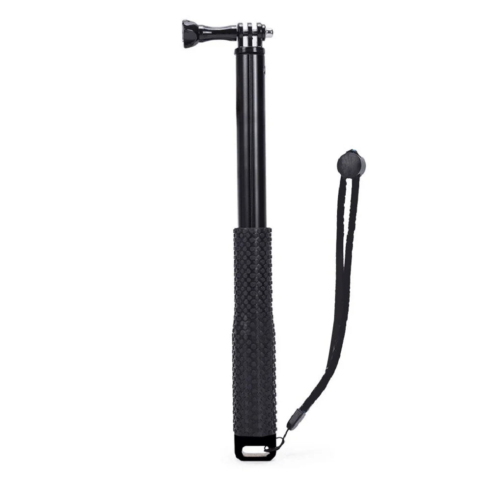 AT577-1B 36'' Hand Grip Extendable Monopod Adjustable Pole Waterproof Handle for GoPro Action Camera - Black - 1