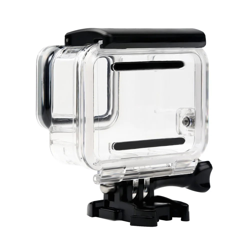 For GoPro Hero7 Silver / White Waterproof Case 30m Underwater Housing Protective Shell - 3