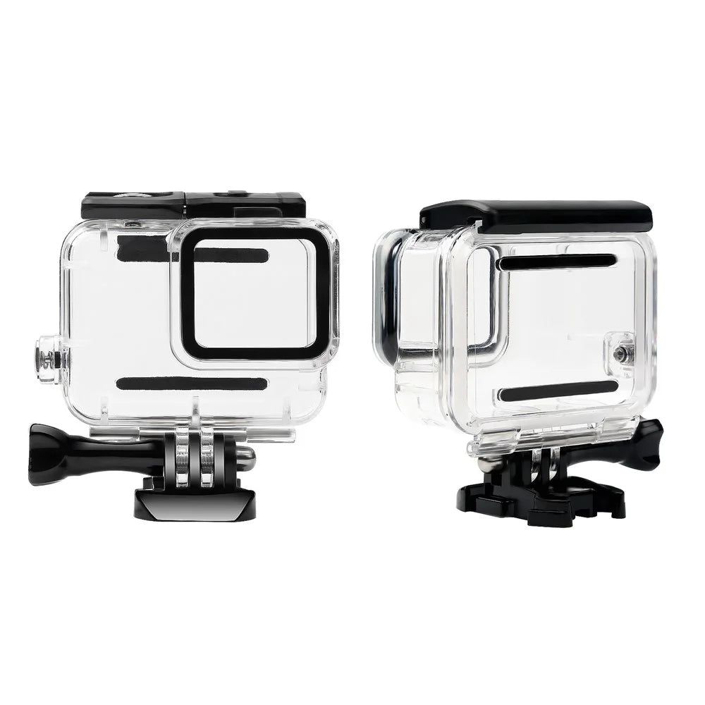 For GoPro Hero7 Silver / White Waterproof Case 30m Underwater Housing Protective Shell - 4