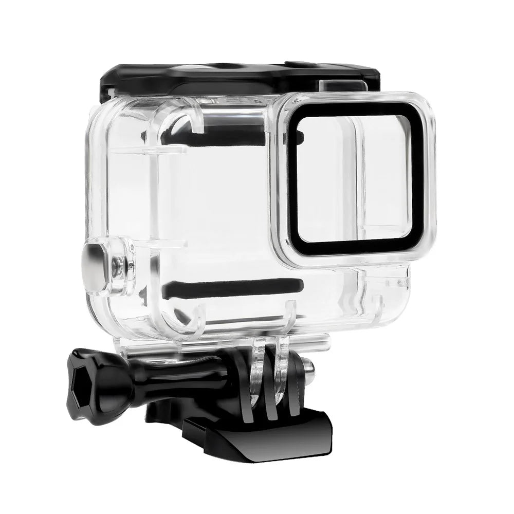 For GoPro Hero7 Silver / White Waterproof Case 30m Underwater Housing Protective Shell - 6