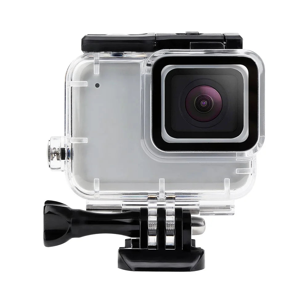 For GoPro Hero7 Silver / White Waterproof Case 30m Underwater Housing Protective Shell - 7