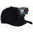 PULUZ PU195 Baseball Hat for GoPro DJI OSMO Action Camera Adjustable Cap with Screws and J Stent Base - Black - 1