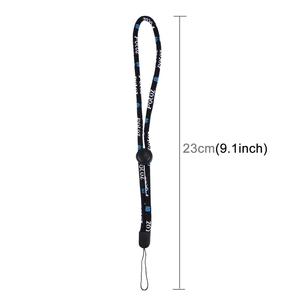 PULUZ PU151 Nylon Adjustable Wrist Strap String Hand Lanyard Rope Cord for GoPro HERO 4/3+/3/2/1 Camera - Black - 6