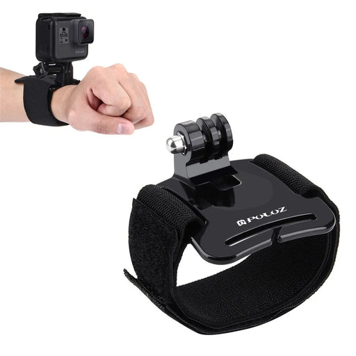 PULUZ PU93 Adjustable Wrist Strap Mount for GoPro HERO5/4/3+/3/2/1 - Black - 1
