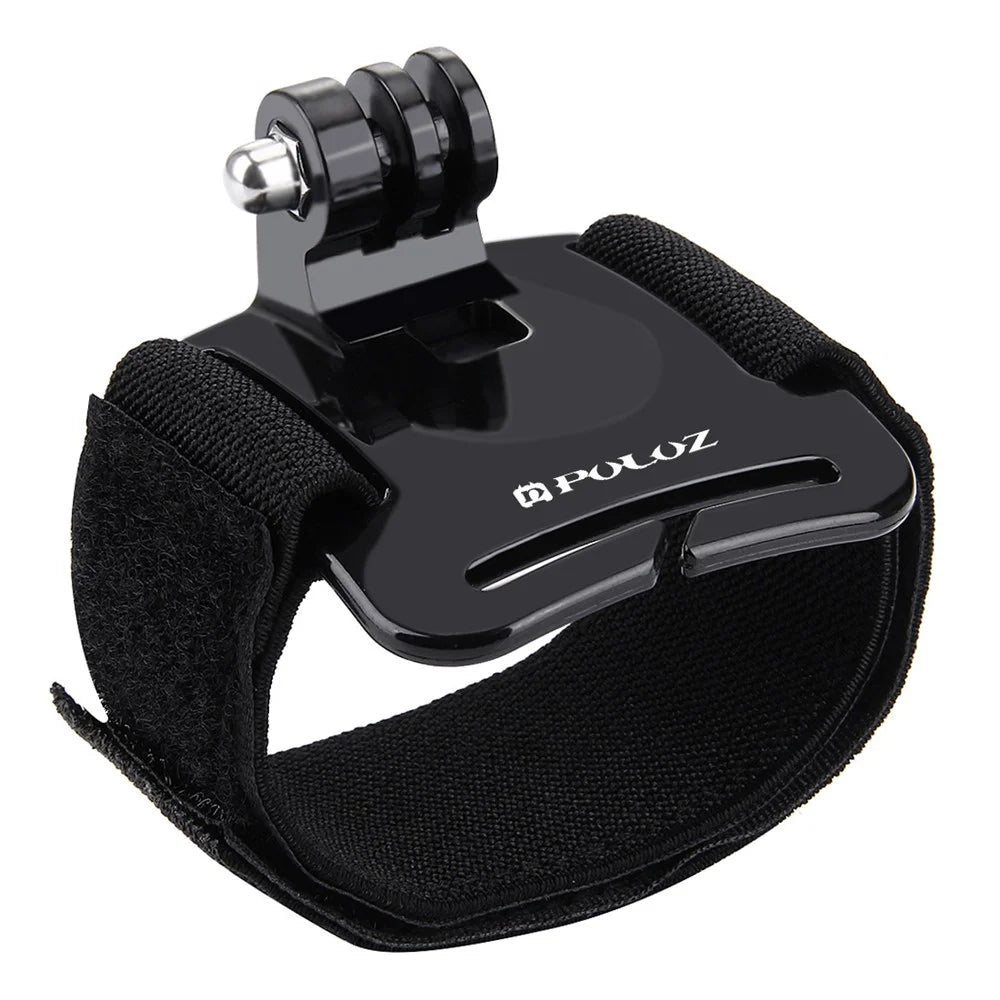 PULUZ PU93 Adjustable Wrist Strap Mount for GoPro HERO5/4/3+/3/2/1 - Black - 2