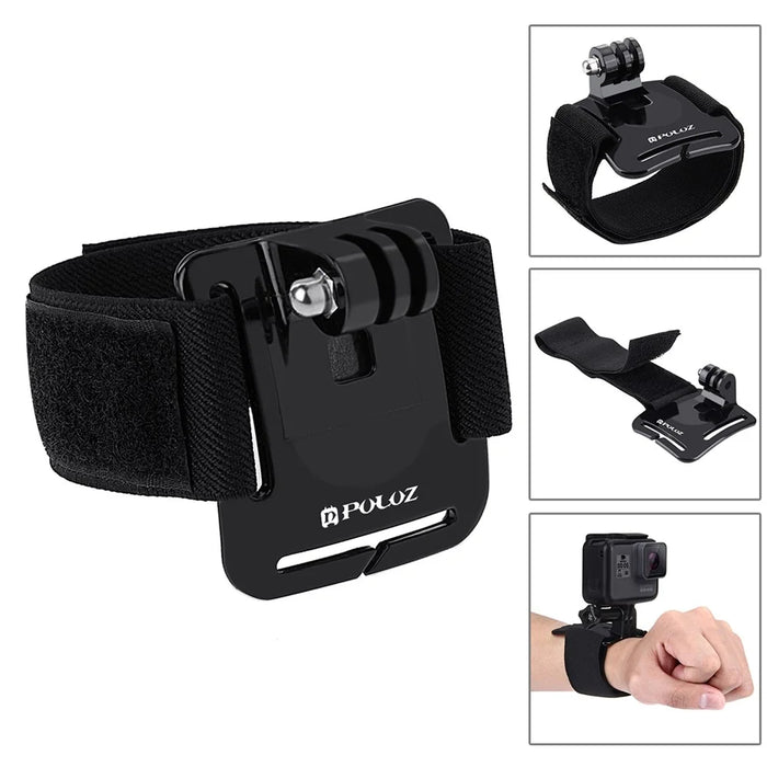 PULUZ PKT16 53 in 1 Chest Belt Wrist Strap Quick Release Buckles Total Ultimate Combo Kit for GoPro Accessories - 5