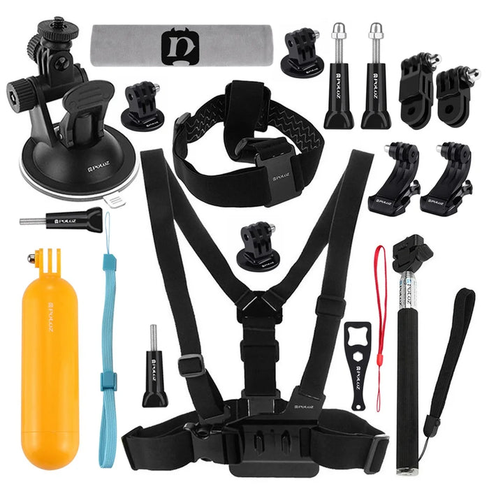 PULUZ PKT18 20 in 1 Go Pro Accessories Total Ultimate Combo Kit for GoPro - 1