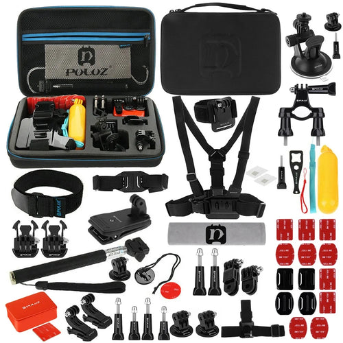 PULUZ PKT09 53 in 1 Portable Action Set Mount for GoPro Hero 4/3+/3/2/1 SJ4000/5000/6000/Xiaomi Yi - 1