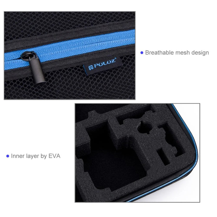 PULUZ PU110 Portable Shockproof Camera Bag Case for GoPro Hero 5 / 4 Session / 4 / 3+ / 3 / 2 / 1 - 6