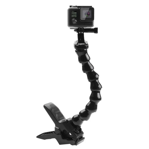 PULUZ PU179 Jaws Flex Bent Neck Clamp Mount for GoPro Hero 7/6/5 - 1